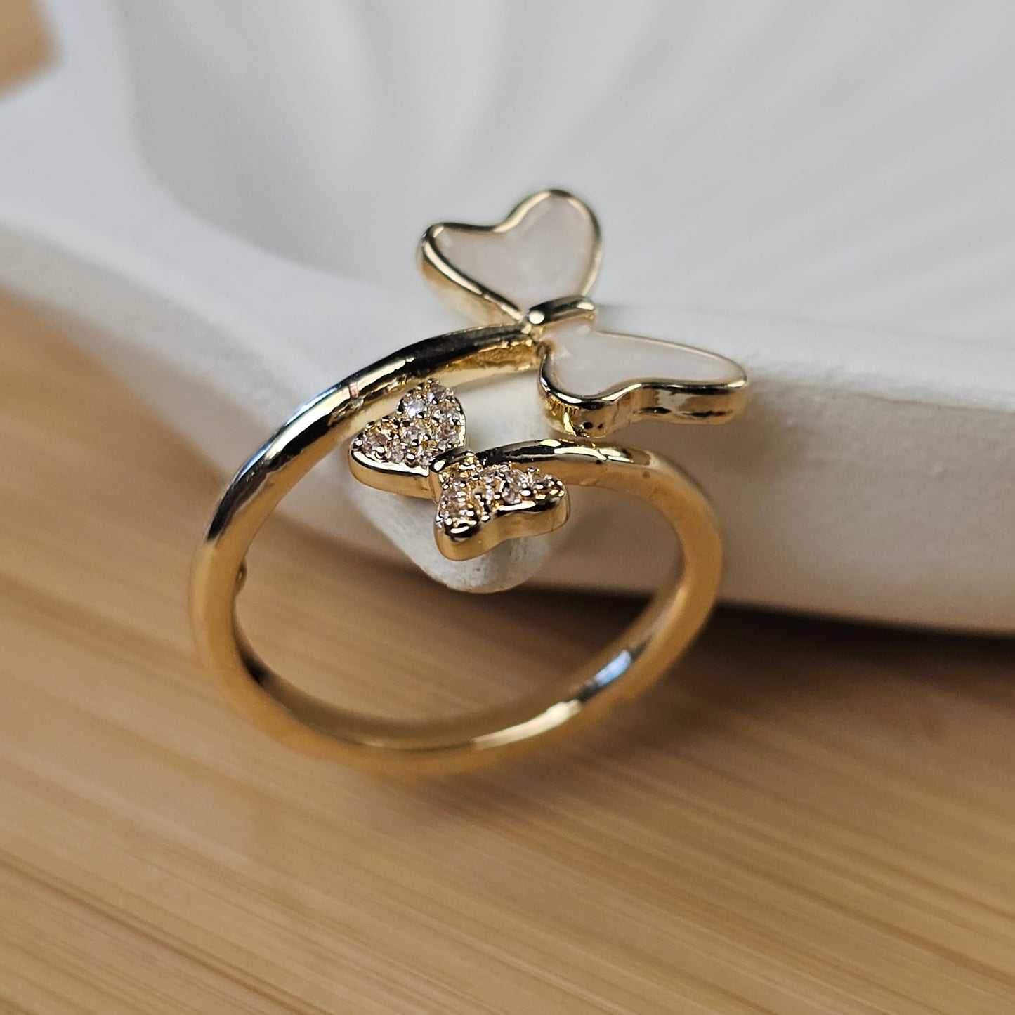 Butterfly Love Ring