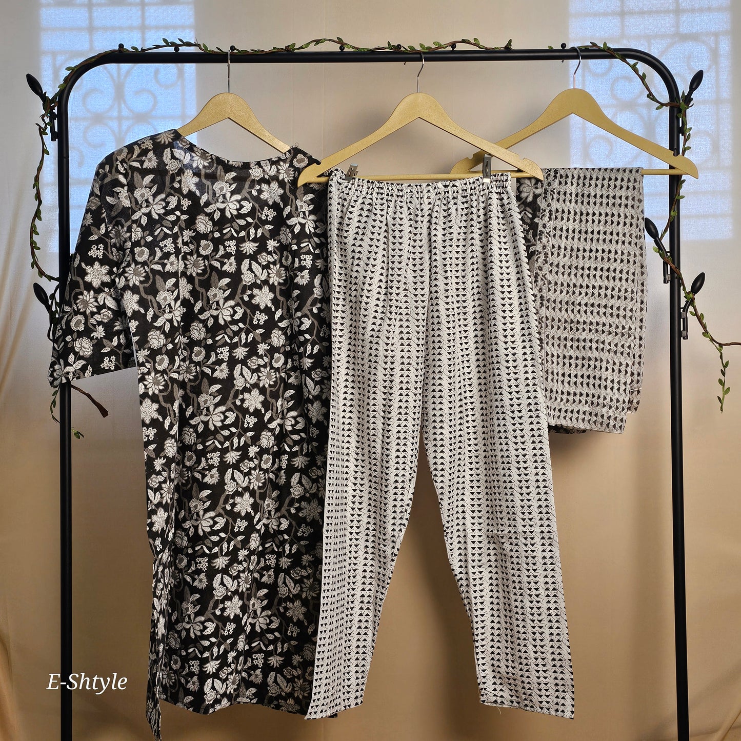 3 pcs women dress with dupatta