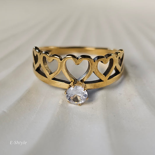 Creamy Latte Stone Ring