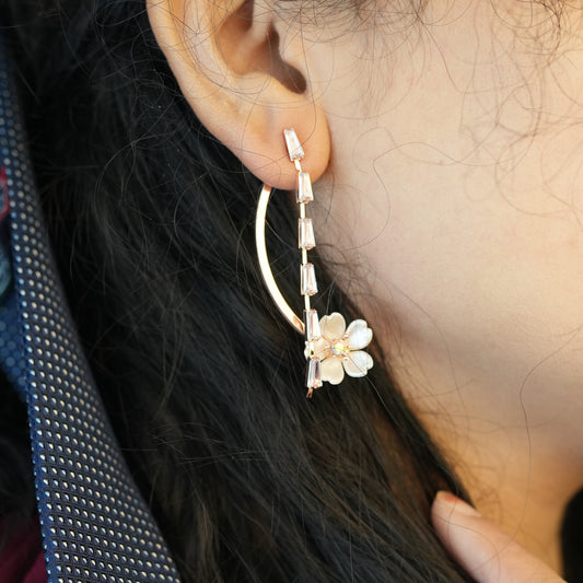 Crystal Bloom Earrings