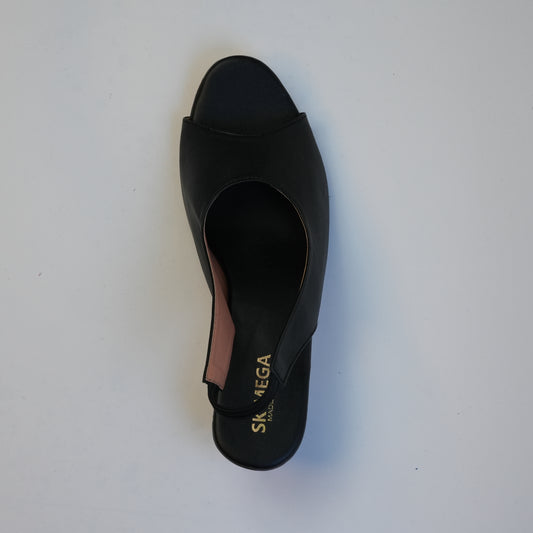 Classic Black Open-Toes